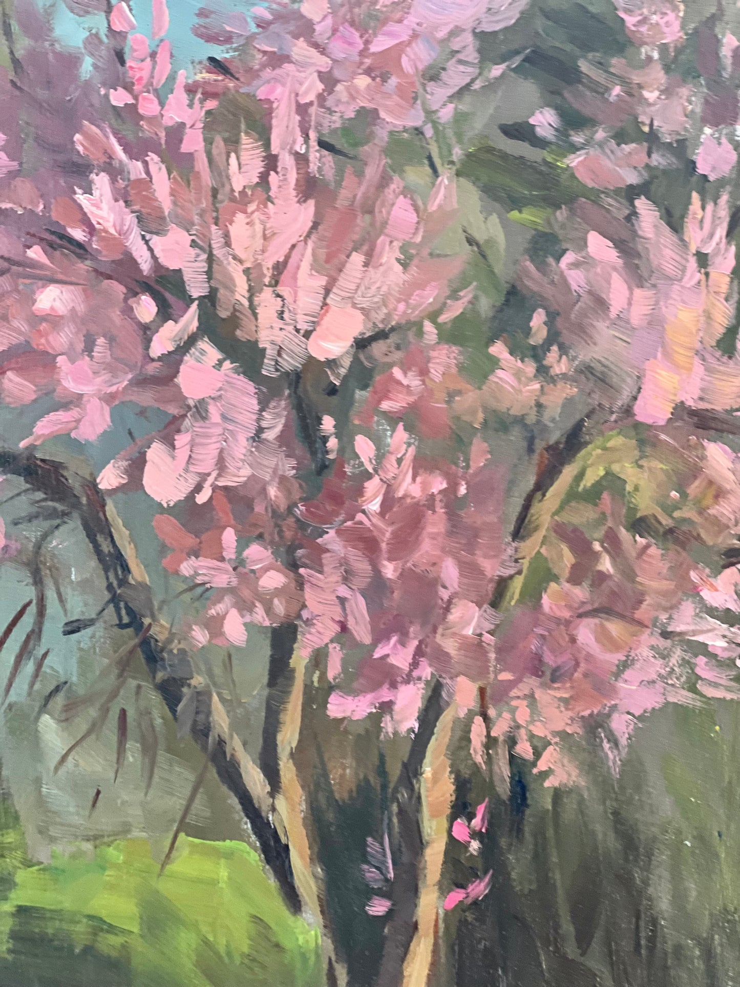 Landscape Oil Painting - Spring Blossoms!